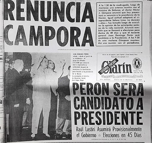 RENUNCIA CAMPORA Y SOLANO LIMA