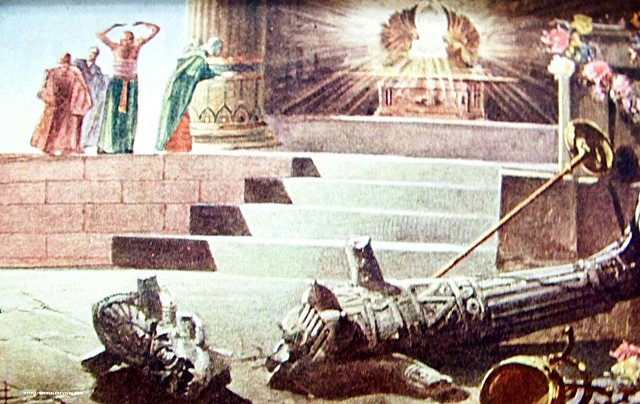 Philistines Capture the Ark of the Covenant