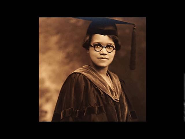 First African American Women to get a Ph.D. in mathmatics.