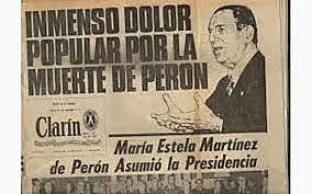 Fallece el General Juan Domingo Perón
