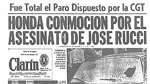José Ignacio Rucci  fue asesinado