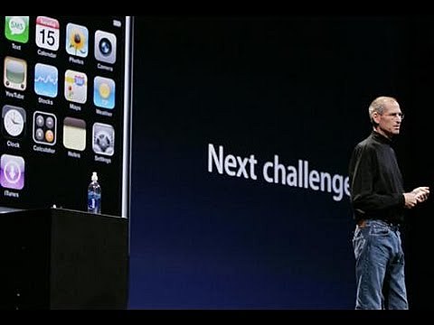 Iphone is presented to the world.