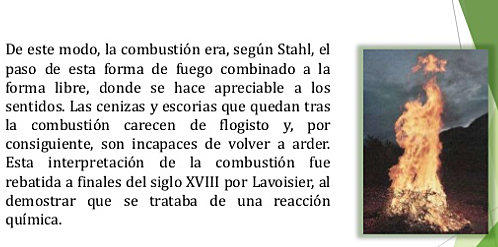 flogisto siglo xvii