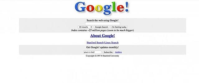 Aparición de Google