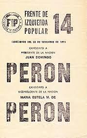 TERCERA PRESIDENCIA DE PERON