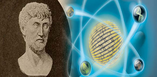 Teoría atómica- Demócrito- Leucipo