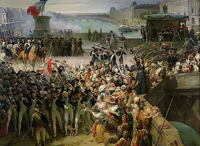 Austrian army entered France