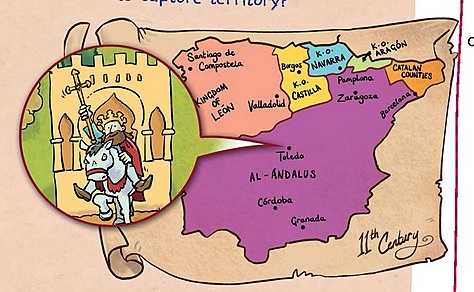 Kingdom of Castilla with Sancho II