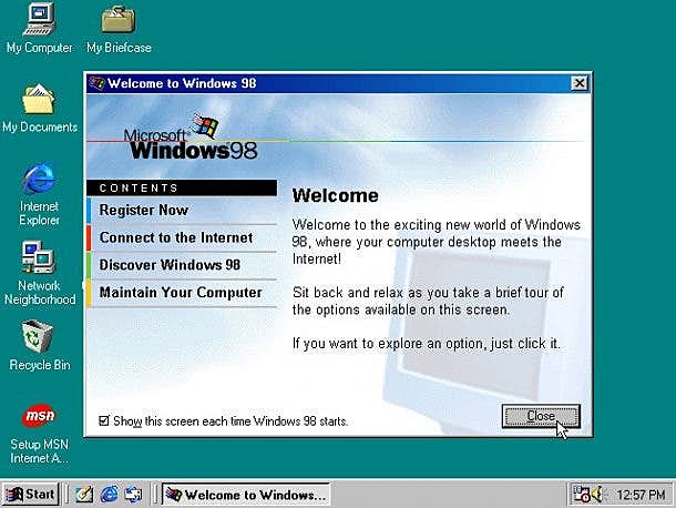 windows 98