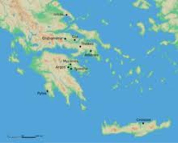 Mycenaean’s in control of the Aegean World