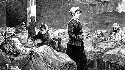 Florence Nightingale, cuerpo de enfermeras.
