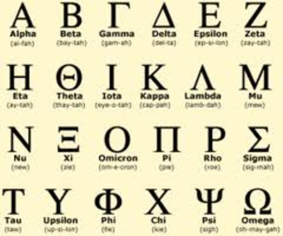 -800 BC A new form of writing - the alphabet introduced and city states develop