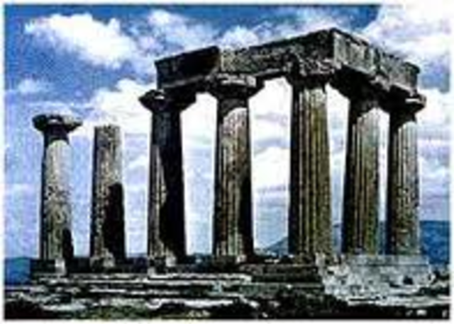 The Dorians defeat the Mycenaean’s.