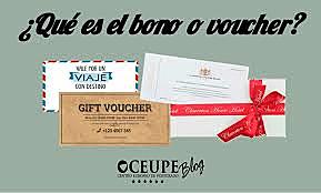 Inventan el bono o voucher