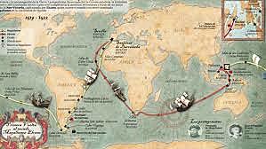 PRIMEIRA CIRCUNNAVEGACION ARREDOR DO MUNDO