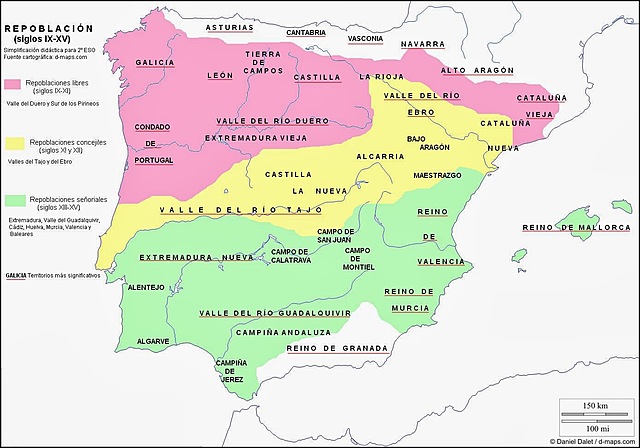 Repoblación por Repartimientos