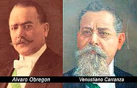 Obregón se declara en rebelión contra Carranza