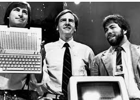 Steve Jobs y Wozniak