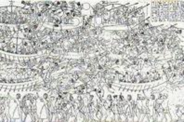 Mycenaean's in control of the Aegian world