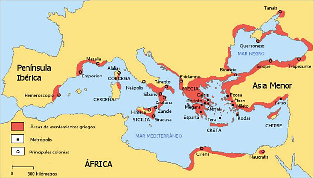 Colonización griega