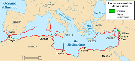 Colonización fenicia