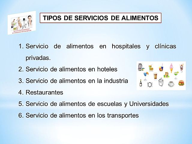 Tipos de Servicios