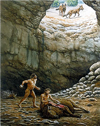 Primeras poblaciones en la península.