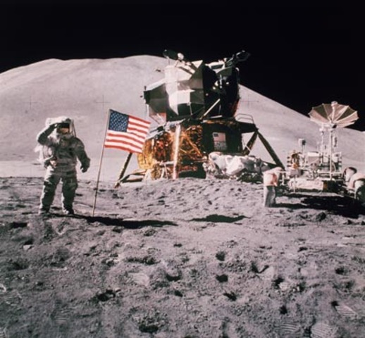 Neil Armstrong becomes the first person to walk on the moon