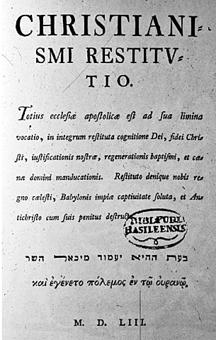 "Christianismi Restitutio"