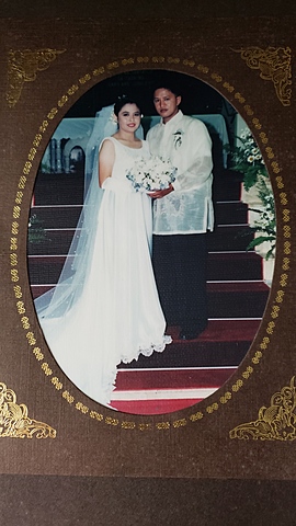 My parents got married