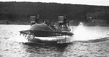The first Hydrofoil was designed and built by the Italian Inventor Enrico Forlanini.