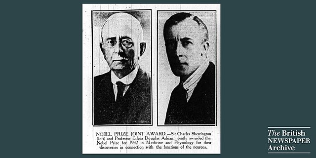 Charles Sherrington y Edgar Adrián