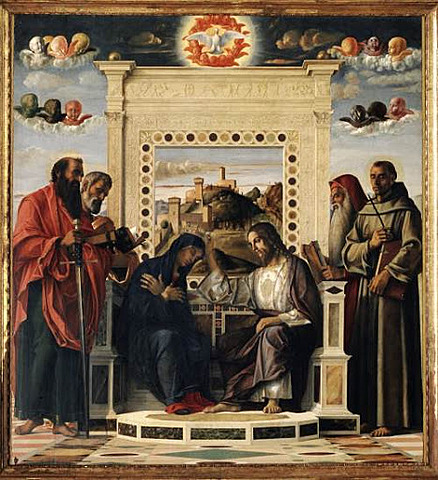 Giovanni Bellini-Incoronazione di Maria