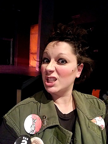 I was in my first stage production!