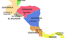 Timeline: Hechos económicos, políticos y sociales ocurridos en Centroamérica de 1841 a 1970.