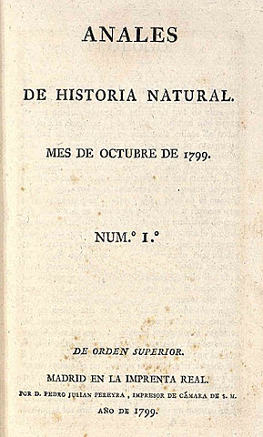 Anales de Historia Natural