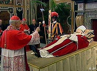Muerte del Papa Juan Pablo II