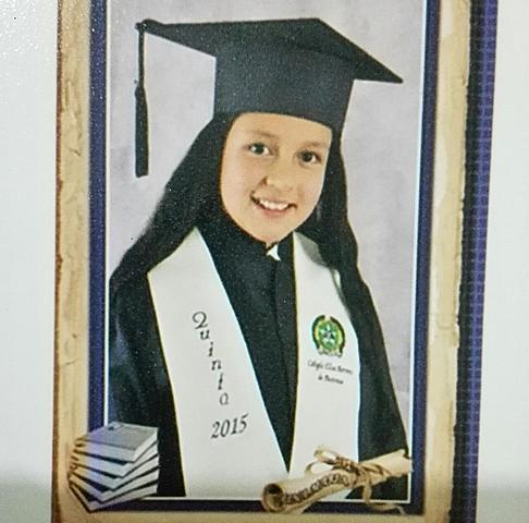Me graduó de quinto de primaria