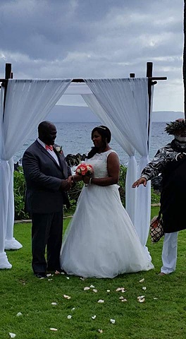 My parents got married and I went to their wedding in Hawaii