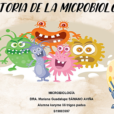 Timeline: Historia de la microbiología