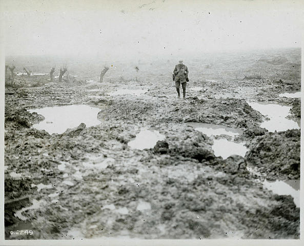The battle of Passchendaele