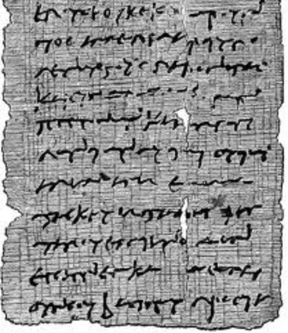 899‐800 BC New form of writing developed – the alphabet was introduced & City States develop