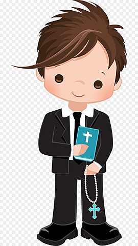 Hice mi primera comunión y confirmación