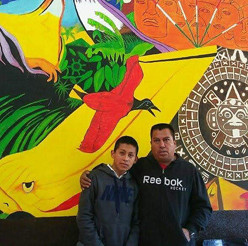 Mi papá fue a mi reunión