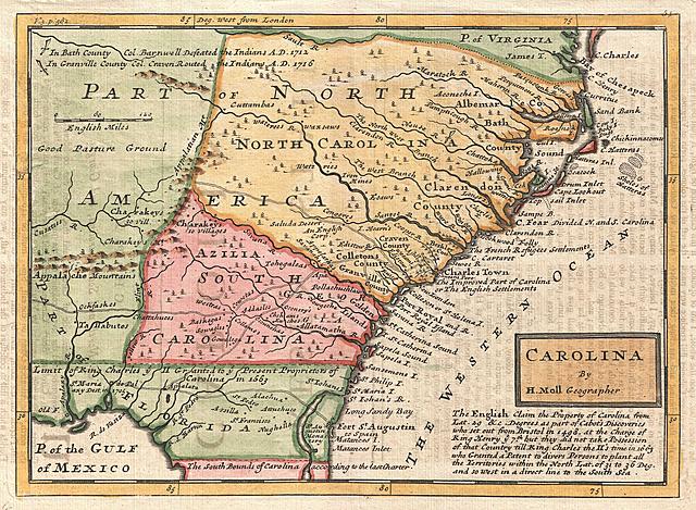 South Carolina Founded