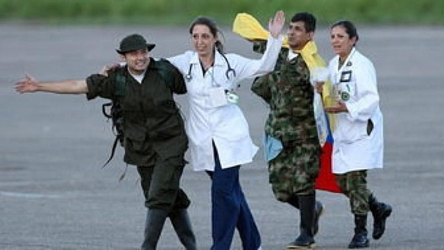 Liberación a secuestrados