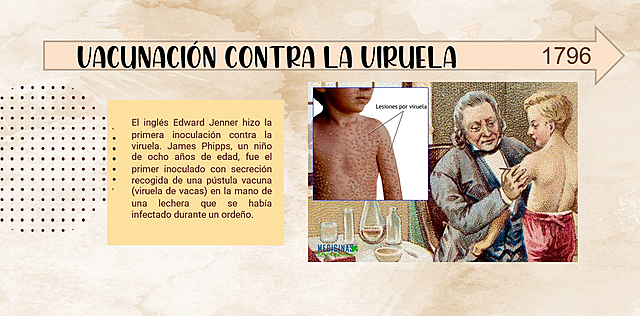 Primera vacuna contra la viruela