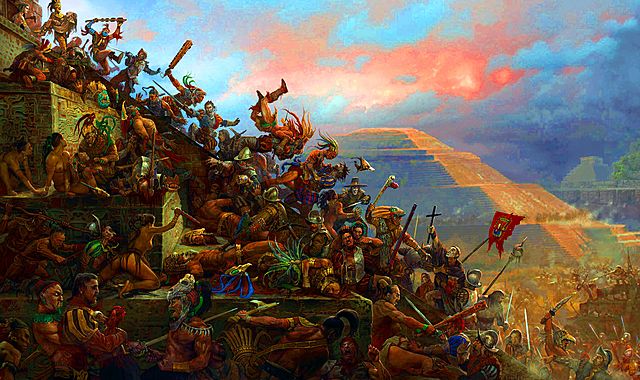 Caida de Tenochtitlan