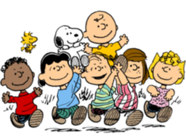 The hit cartoon Peanuts is published