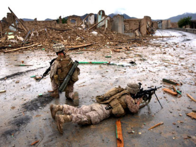 War on Terrorism on the Taliban and Al-Qaeda in Afghanistan